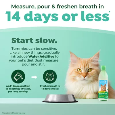 Product TropiClean Fresh Breath Oral Care Water Additive For Cats