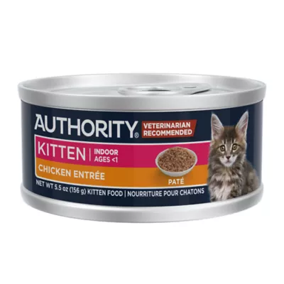 Product Authority® Everyday Health Indoor Kitten Cat Wet Food - 5.5 Oz, Pate, With-Grain