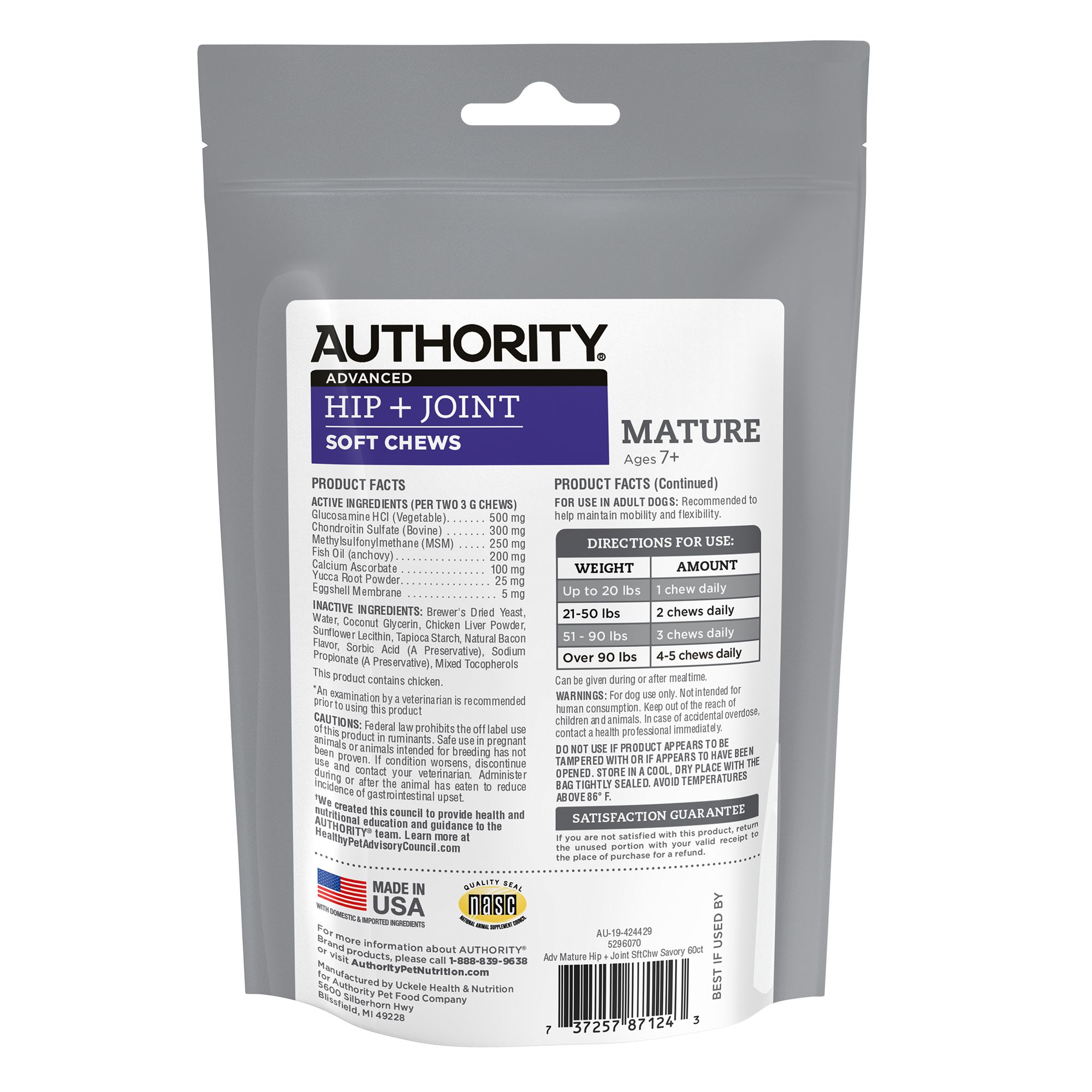 authority hip and joint jerky