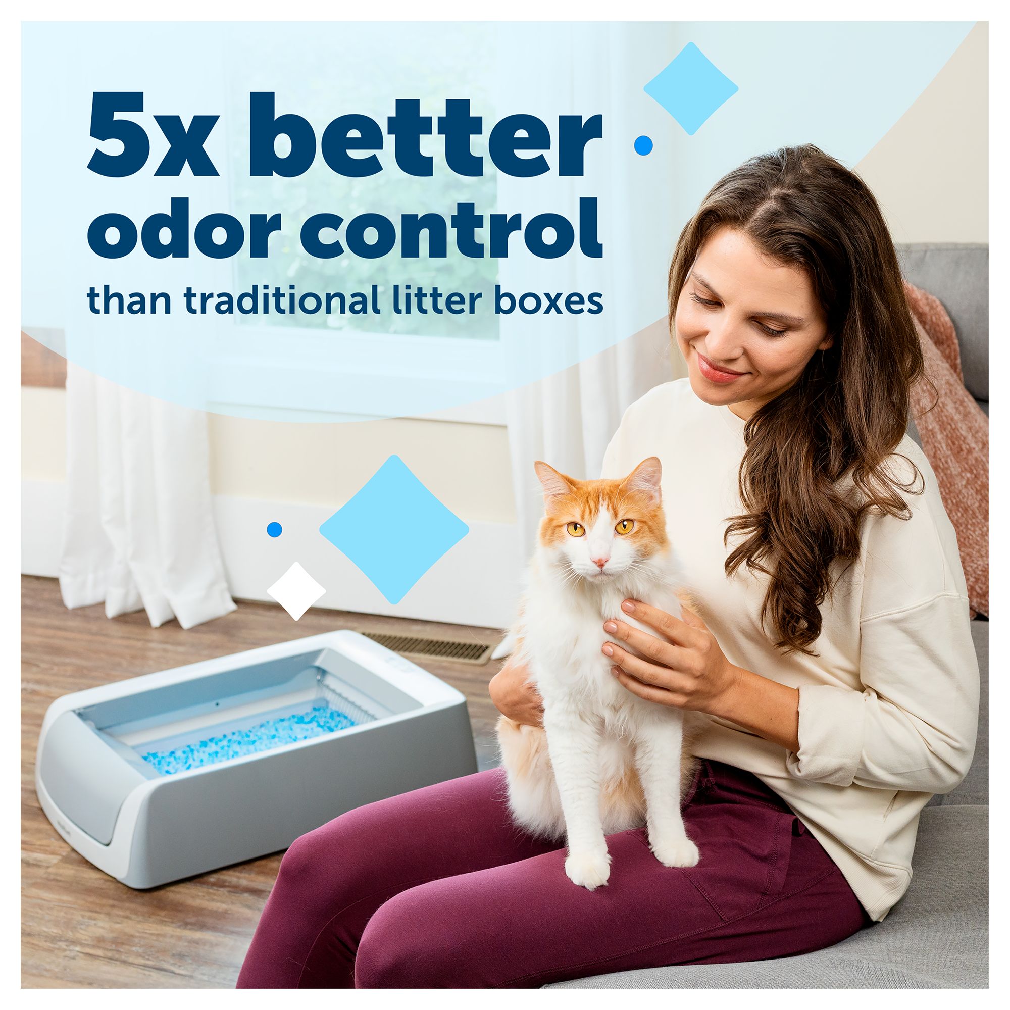 Pet safe cleaning litter box hotsell