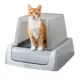 Product PetSafe ScoopFree® Crystal Plus Front-Entry Self-Cleaning Cat Litter Box - W/ Hood & Disposable Tray