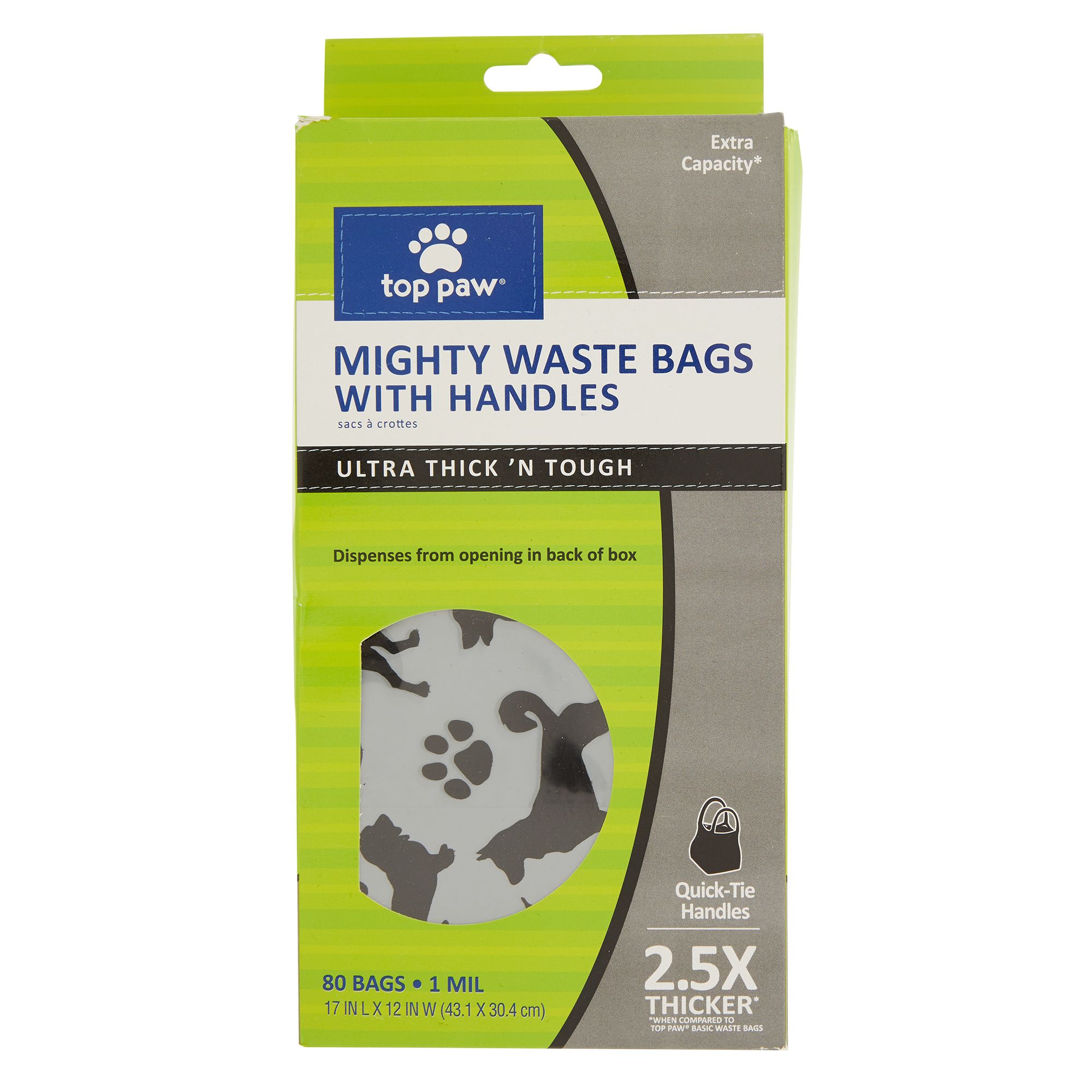 Top Paw® Mighty Waste Pick Up Bags With 