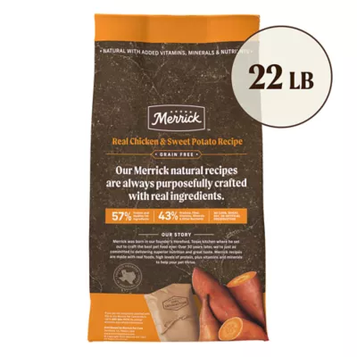 Product Merrick® Grain Free® Adult Dry Dog Food - Real Chicken & Sweet Potato