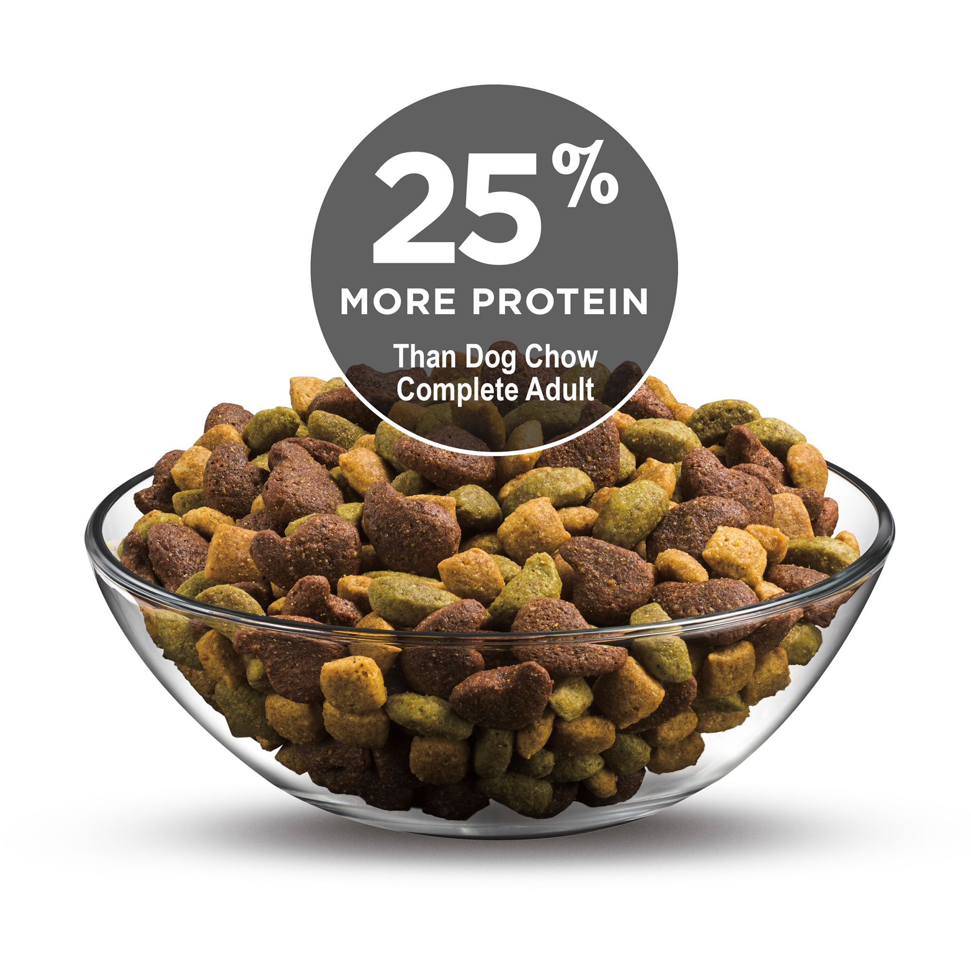 purina dog chow protein