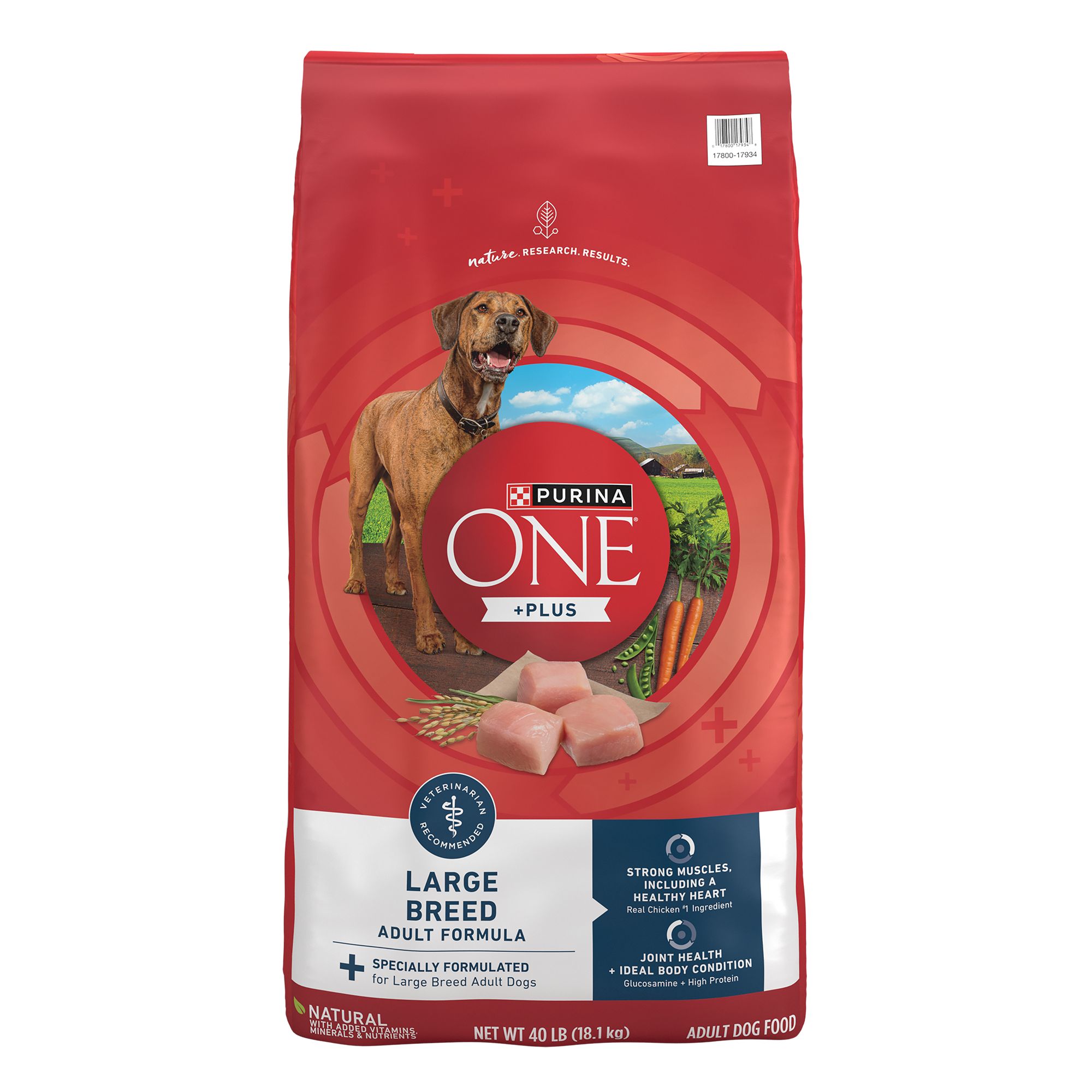 Purina® ONE® +Plus Large Breed Adult Dog Dry Food - Chicken, Natural - thumbnail 7