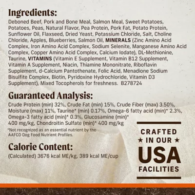 Product Merrick® Grain Free® Beef Flavored Adult Dry Dog Food - Real Texas Beef & Sweet Potato