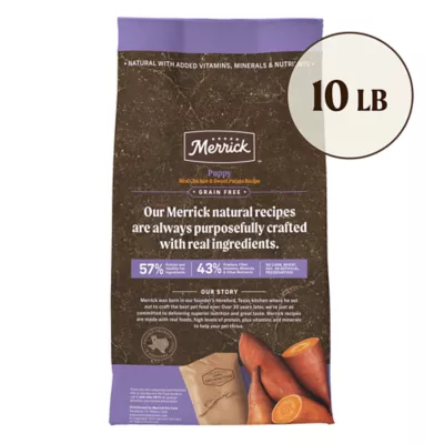 Product Merrick® Grain Free® Puppy Dry Dog Food - Real Chicken & Sweet Potato