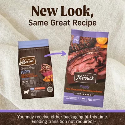 Product Merrick® Grain Free® Puppy Dry Dog Food - Real Texas Beef & Sweet Potato