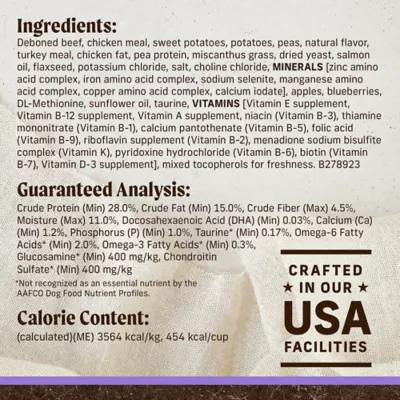 Product Merrick® Grain Free® Puppy Dry Dog Food - Real Texas Beef & Sweet Potato