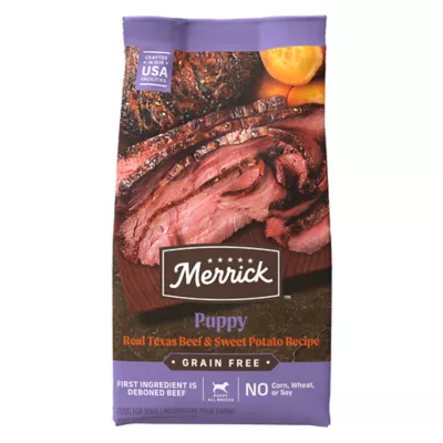 Product Merrick® Grain Free® Beef Flavored Puppy Dry Dog Food - Grain Free, Corn Free