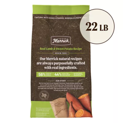 Product Merrick® Grain Free Adult Dry Dog Food - Real Lamb & Sweet Potato
