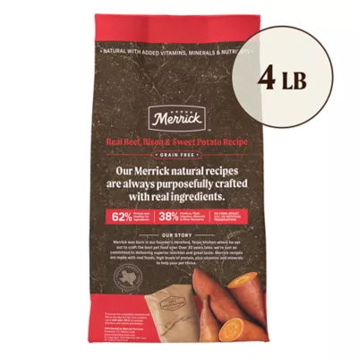 Product Merrick® Grain Free® Adult Dry Dog Food - Real Beef, Bison & Sweet Potato