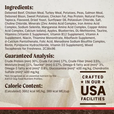 Product Merrick® Grain Free® Adult Dry Dog Food - Real Beef, Bison & Sweet Potato