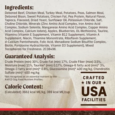 Product Merrick® Grain Free® Adult Dry Dog Food - Real Beef, Bison & Sweet Potato