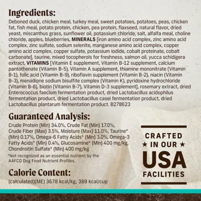 Product Merrick® Grain Free Adult Dry Dog Food - Real Duck & Sweet Potato