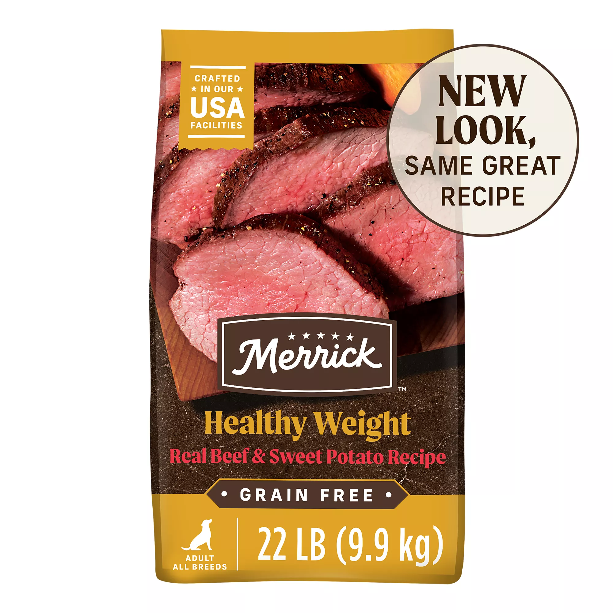 Merrick® Grain Free® Healthy Weight Recipe Beef Adult Dry Dog Food - Grain Free, Corn Free