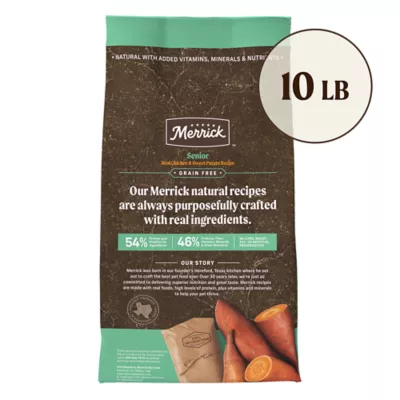 Product Merrick® Grain Free® Senior Dry Dog Food - Real Chicken & Sweet Potato