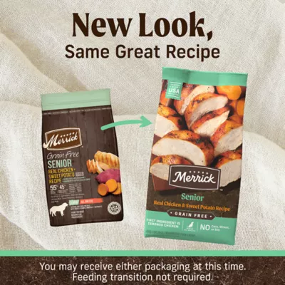 Product Merrick® Grain Free® Senior Dry Dog Food - Real Chicken & Sweet Potato