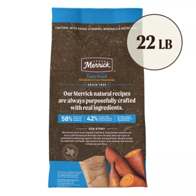 Product Merrick® Grain Free® Large Breed Adult Dry Dog Food - Real Chicken & Sweet Potato