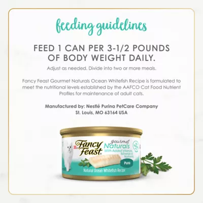 Product Fancy Feast® Gourmet Naturals Adult Cat Wet Food - 3 OZ