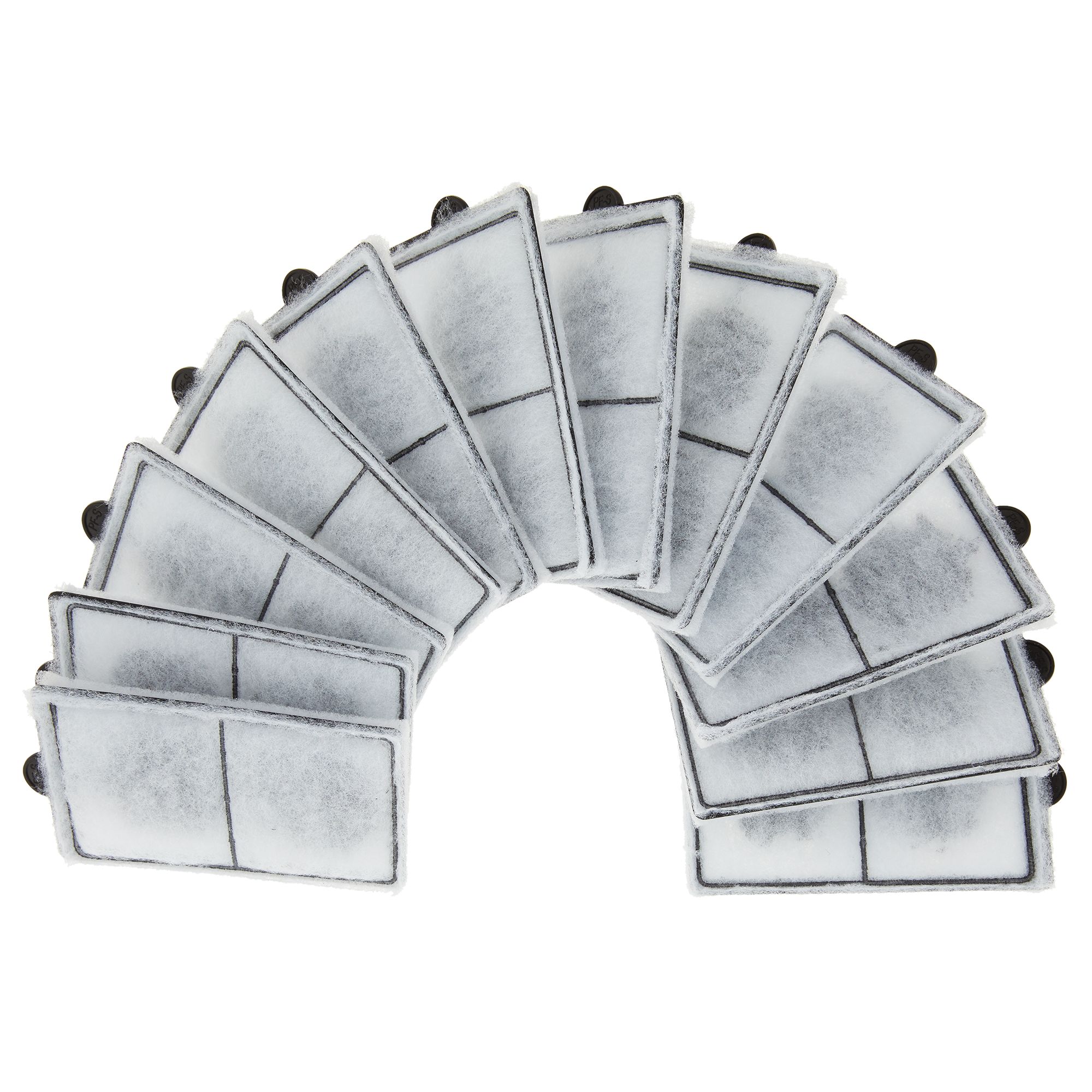 Ersatz-Filterpatronen Für Top Fin PF-S Filter — 8 Stück, Kompatibel Mit Silenstream PF10