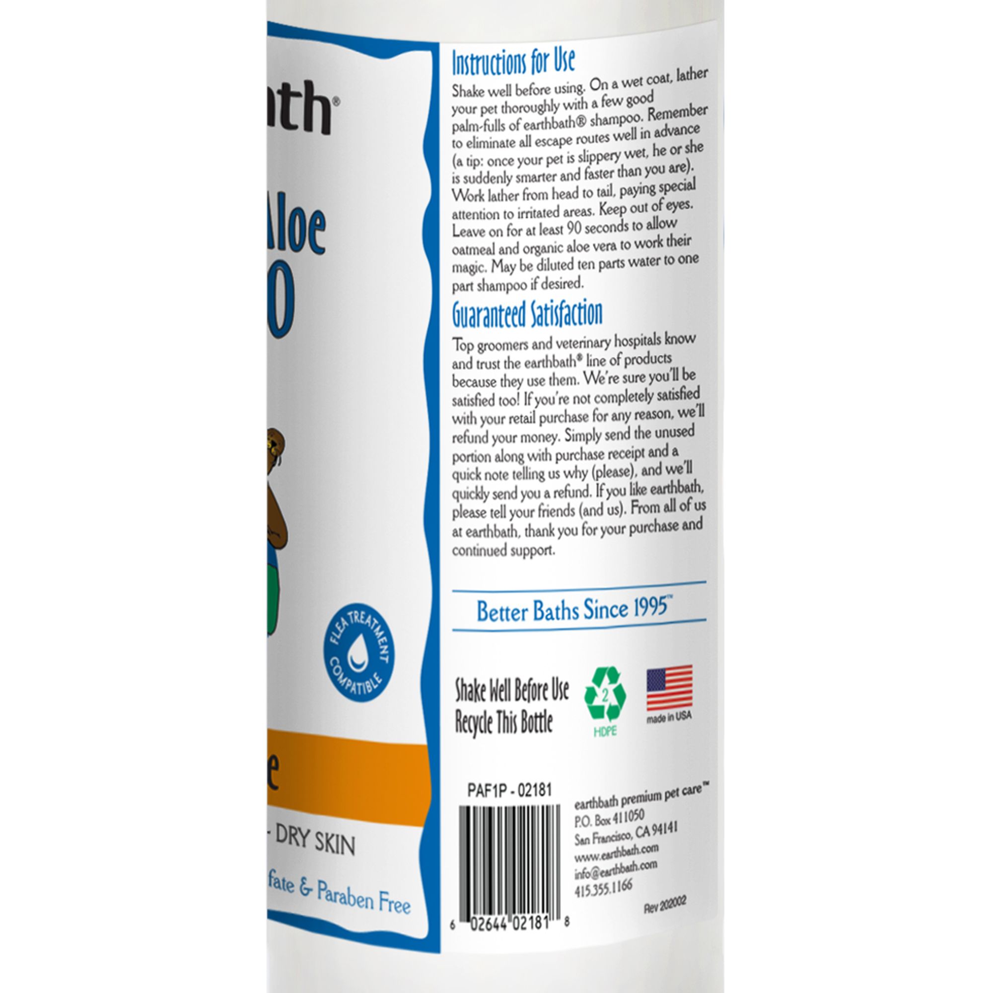 earthbath dog shampoo petsmart