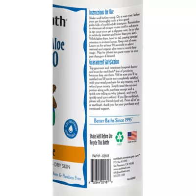 Product earthbath® Oatmeal & Aloe Pet Shampoo - Fragrance Free