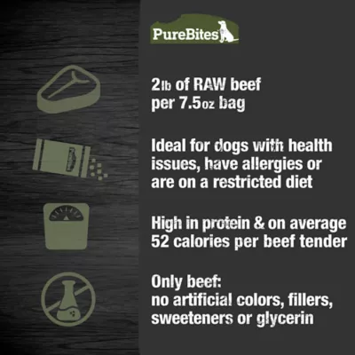 Product PureBites® Beef Jerky Dog Treat