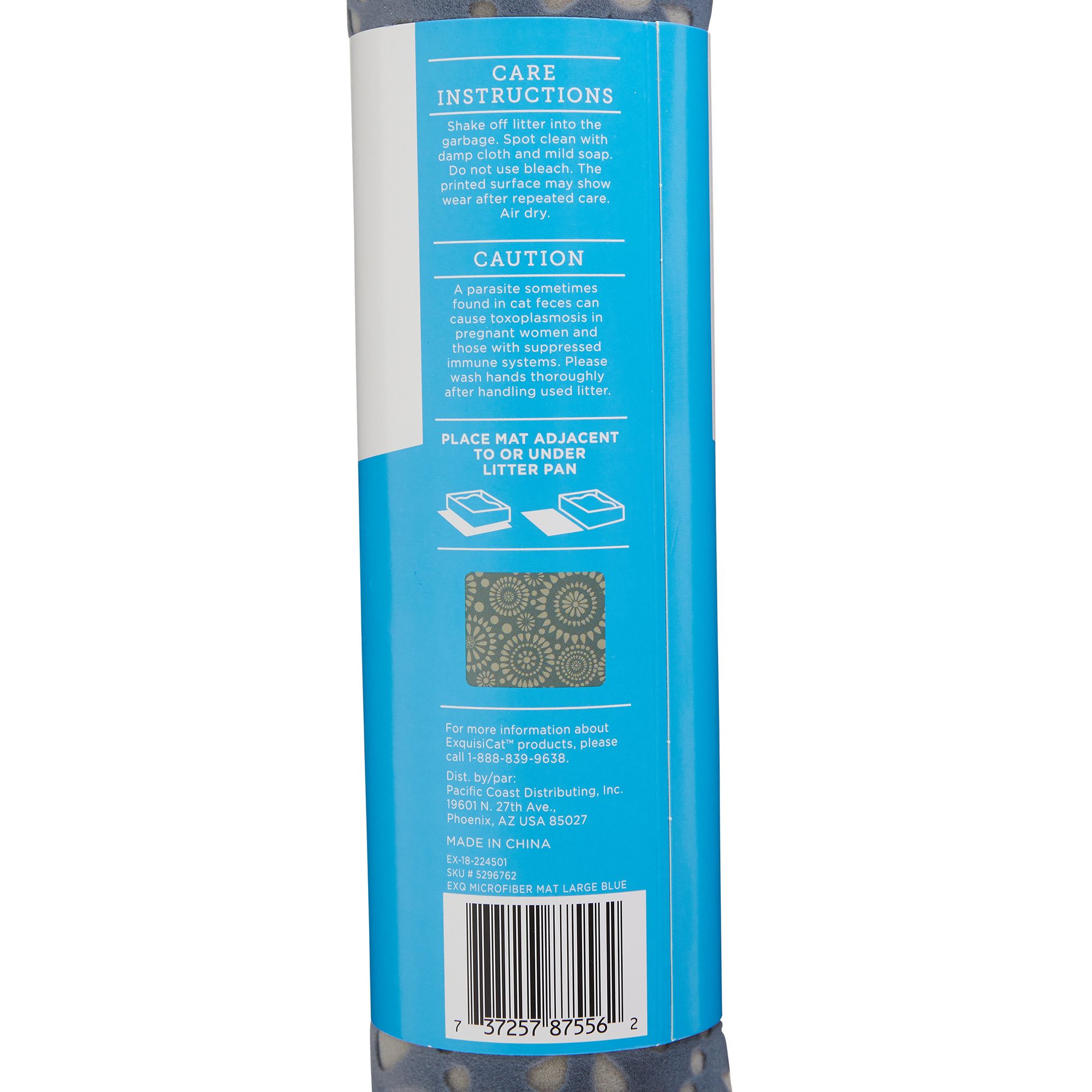 exquisicat pocketed litter mat