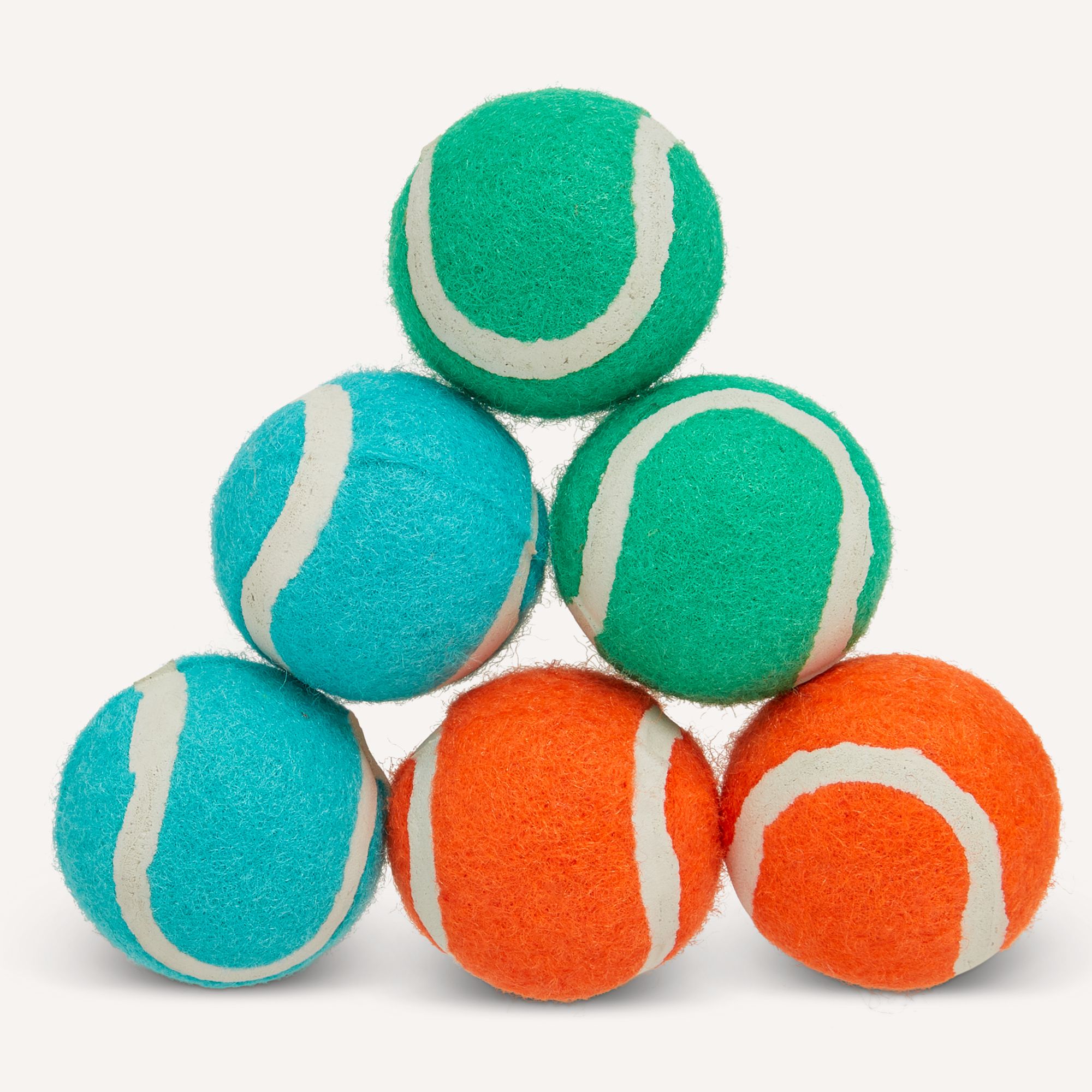 Top Paw 1.5 Tennis Ball Dog Toys 6 ct