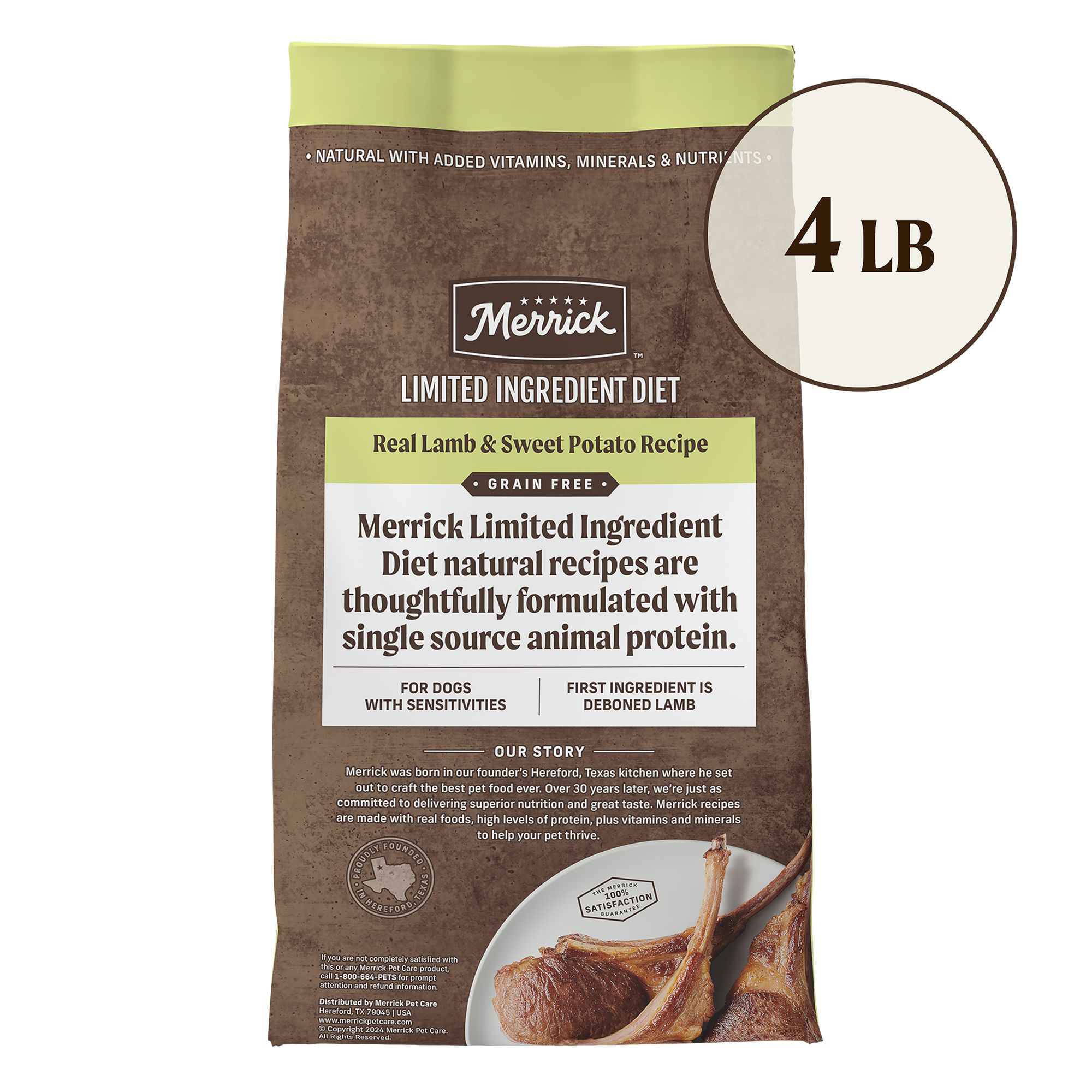 merrick limited ingredient dog food