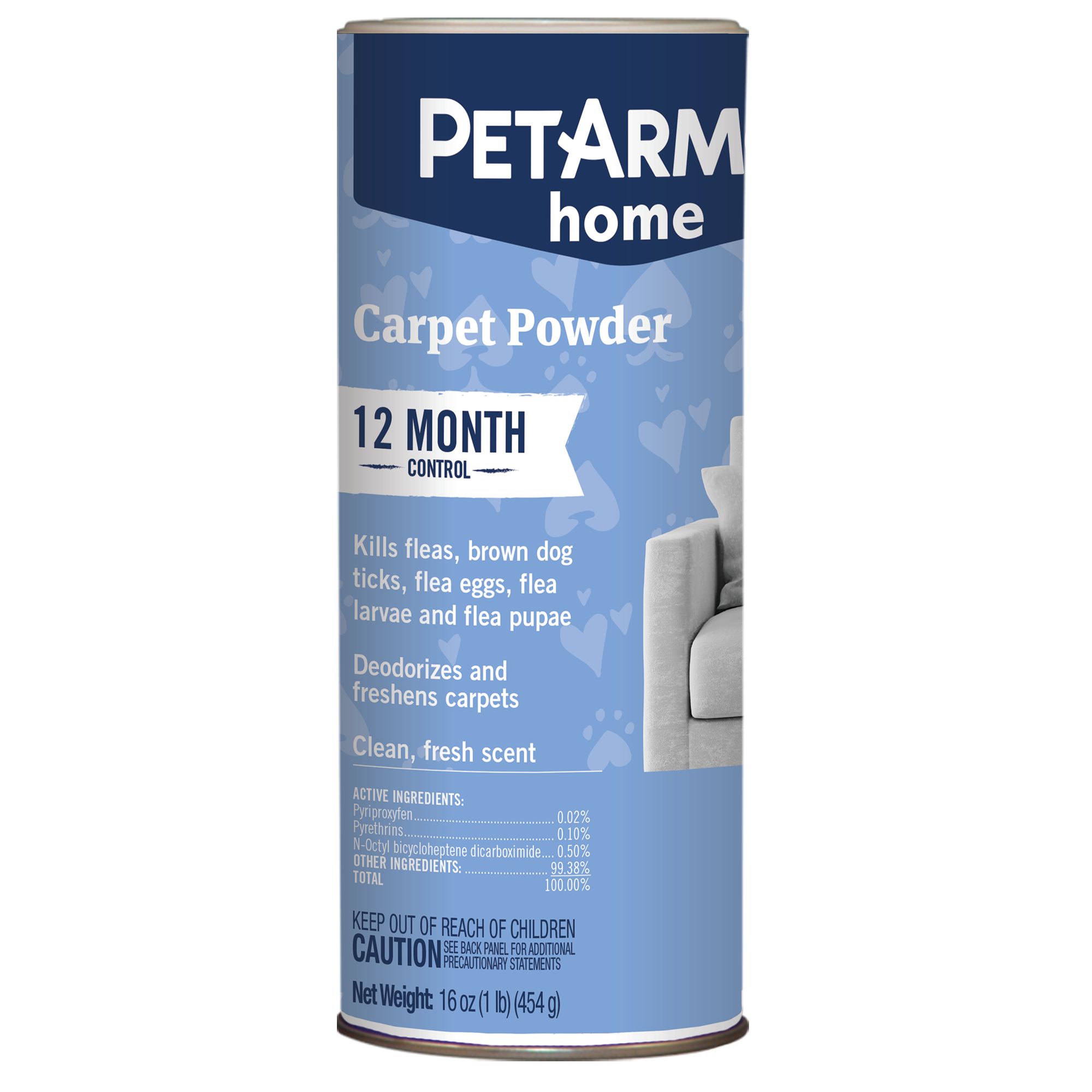 Petarmor Home Flea Tick Carpet Powder Dog Home Yard Treatment Petsmart