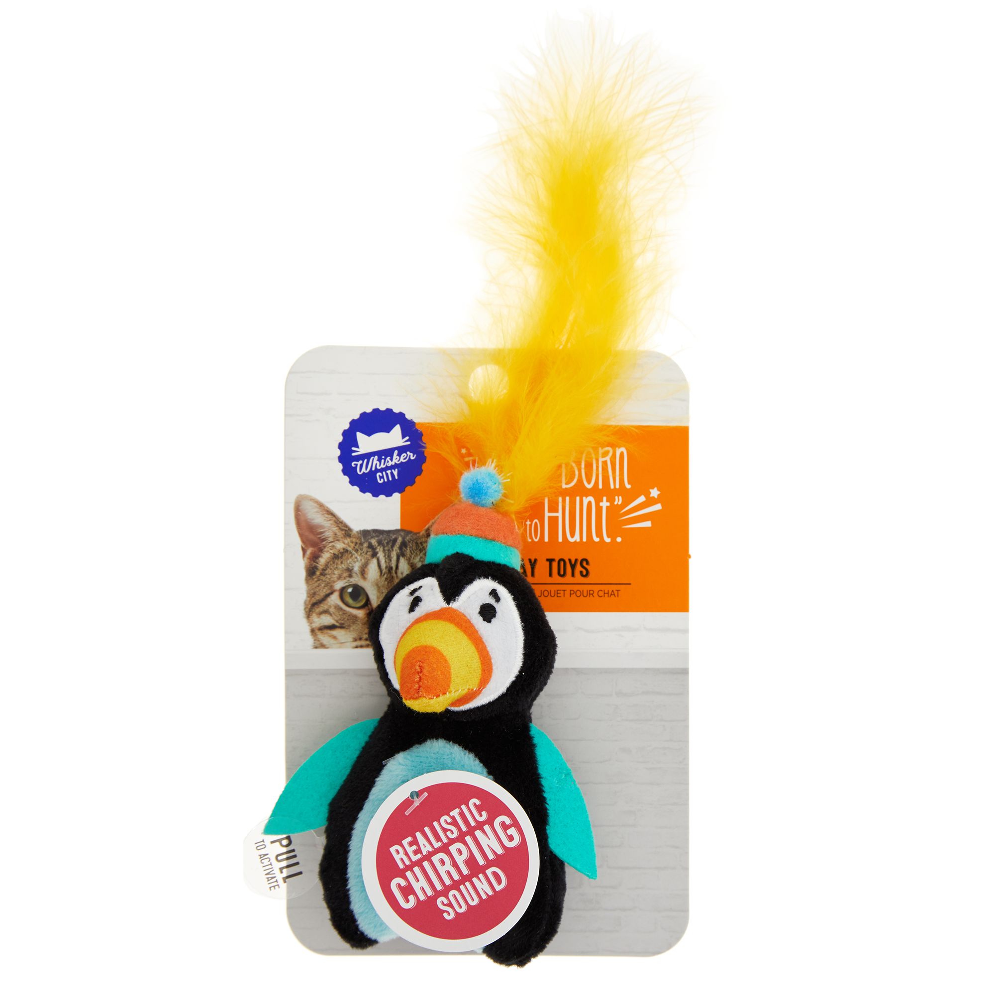 penguin cat toy