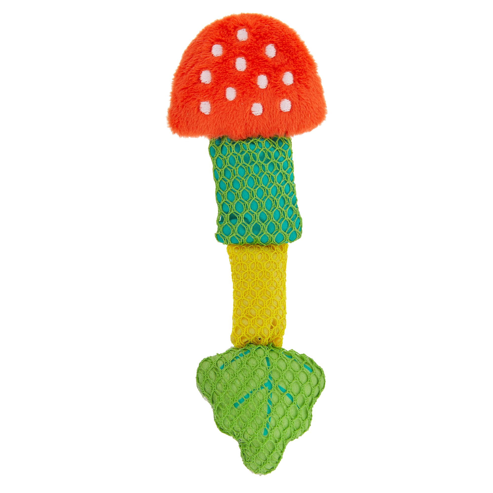 mushroom chew toy
