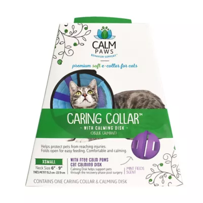 Calm Paws Behavior Support Caring Collar With Calming Disk