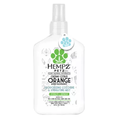 Product Hempz® Petz Herbal Deodorizing Cologne & Hydrating Mist - Creamy Citrus Orange & Red Raspberry