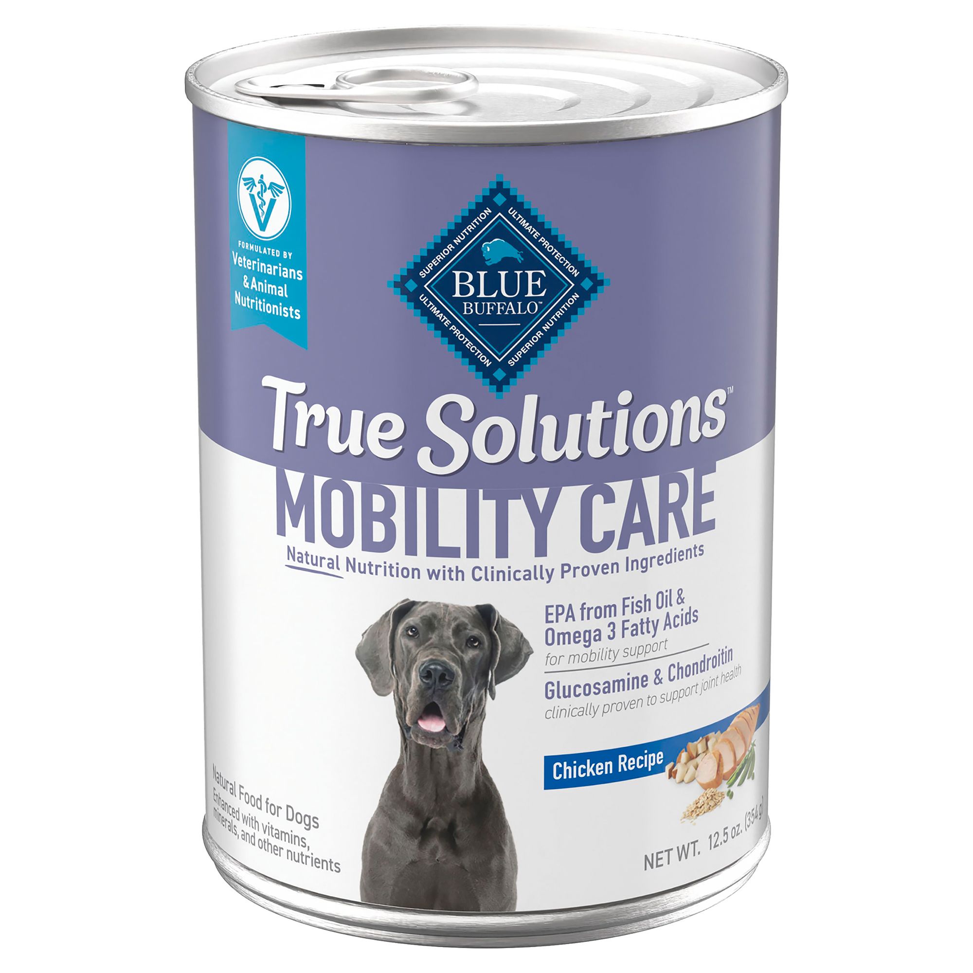 mobility support dog food