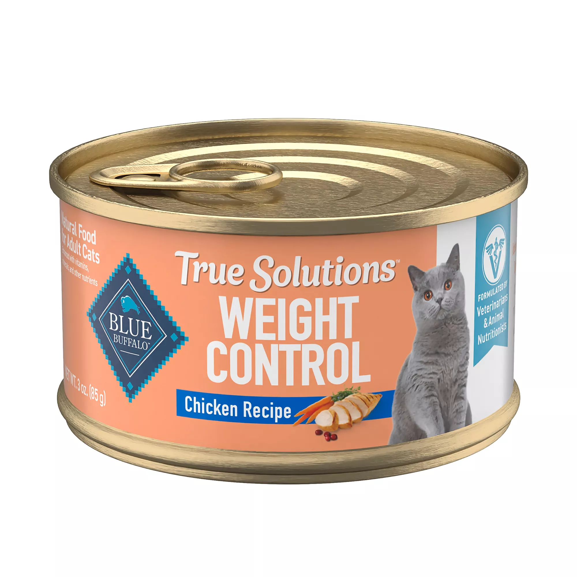 Blue Buffalo® True Solutions&trade; Fit & Healthy Weight Control Adult Wet Cat Food - Chicken, 3 Oz.