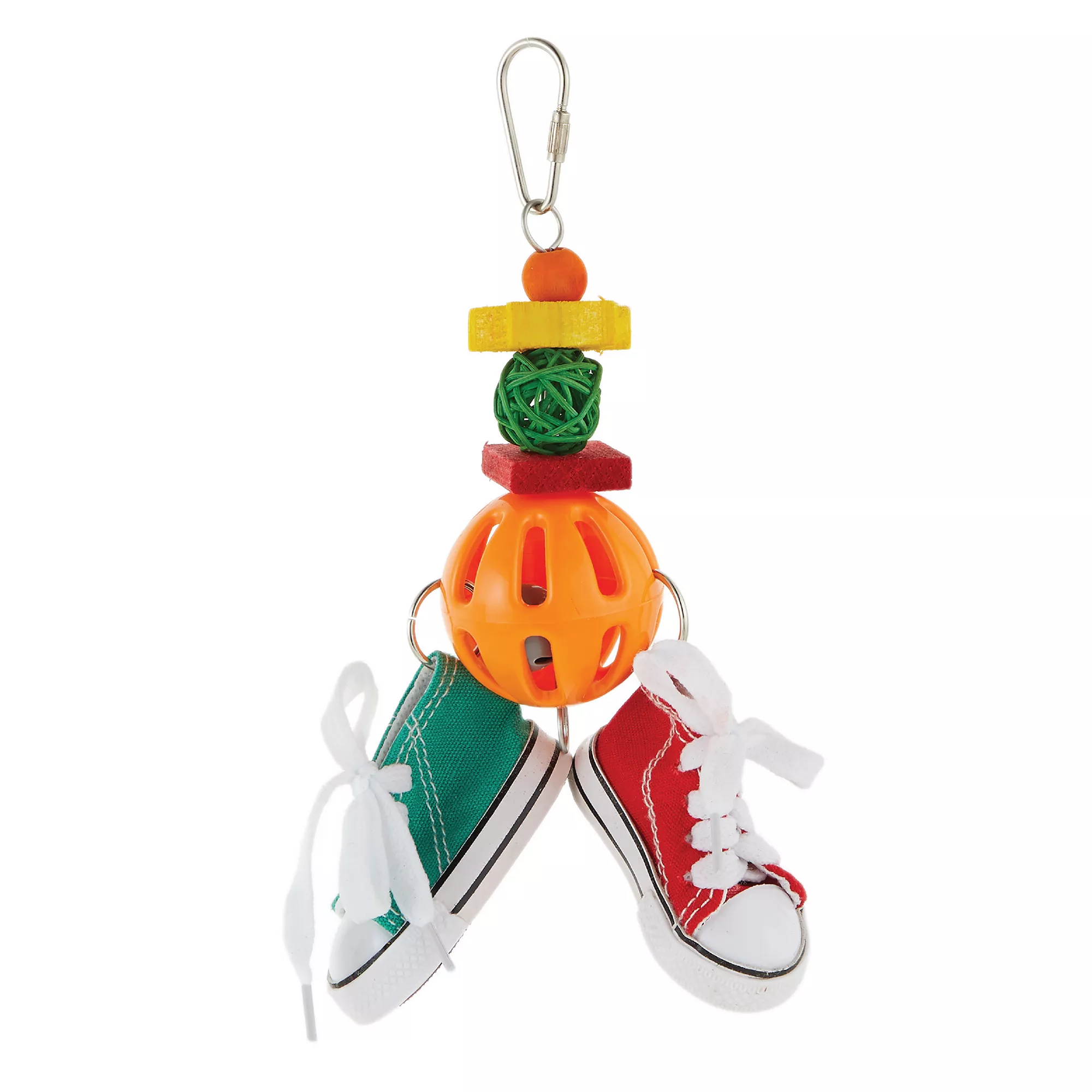 All Living Things® Rattling Bird & Sneaker Bird Toy