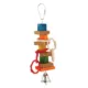 Product All Living Things® Rainbow Cork Stacks Bird Toy