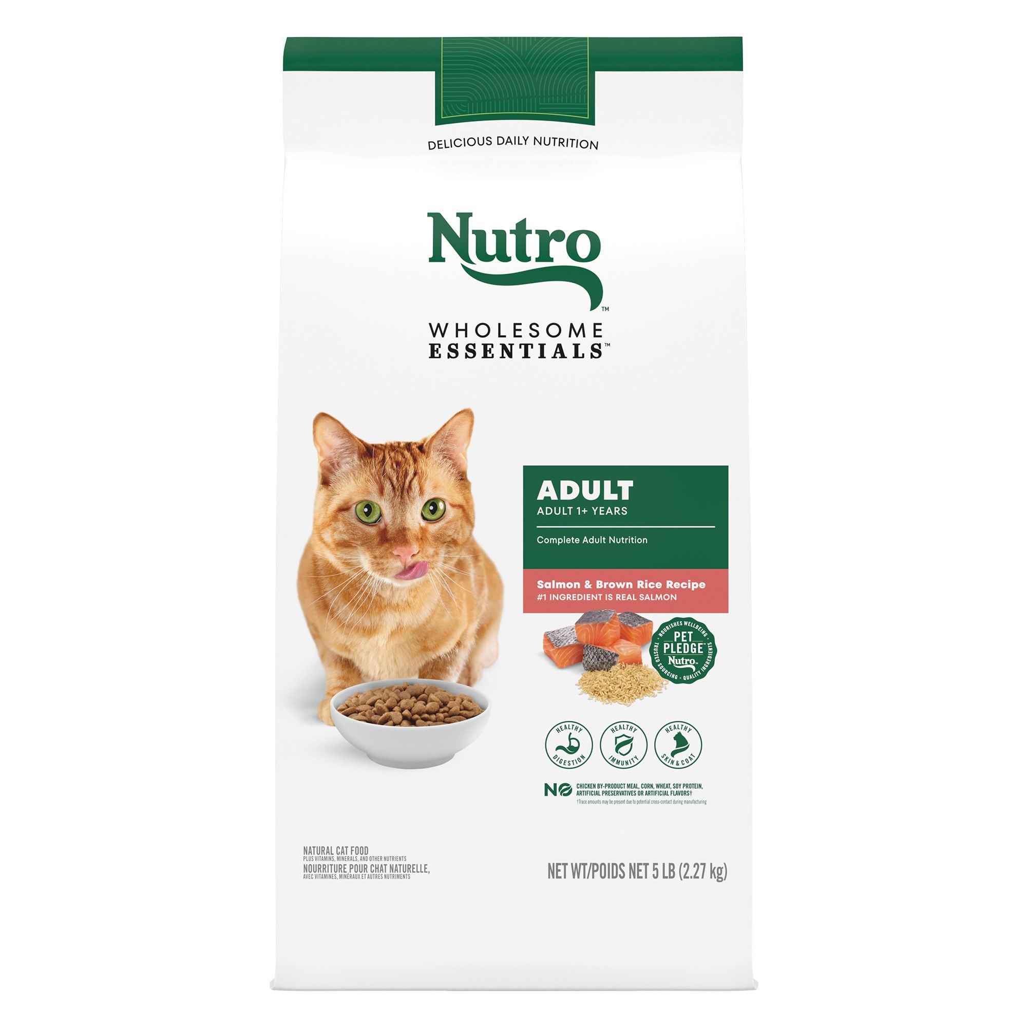 Nutro Wholesome Essentials Indoor Adult Dry Cat Food Non