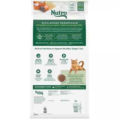 Nutro Wholesome Essentials ™ Indoor Adult Dry Cat Food - Natural, Salmon & Brown Rice - Image 9