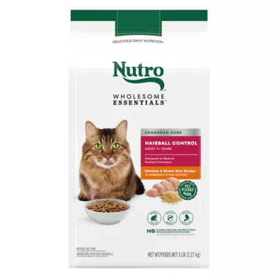Product Nutro Wholesome Essentials™ Hairball Control Adult Dry Cat Food - Non GMO, Chicken & Brown Ric