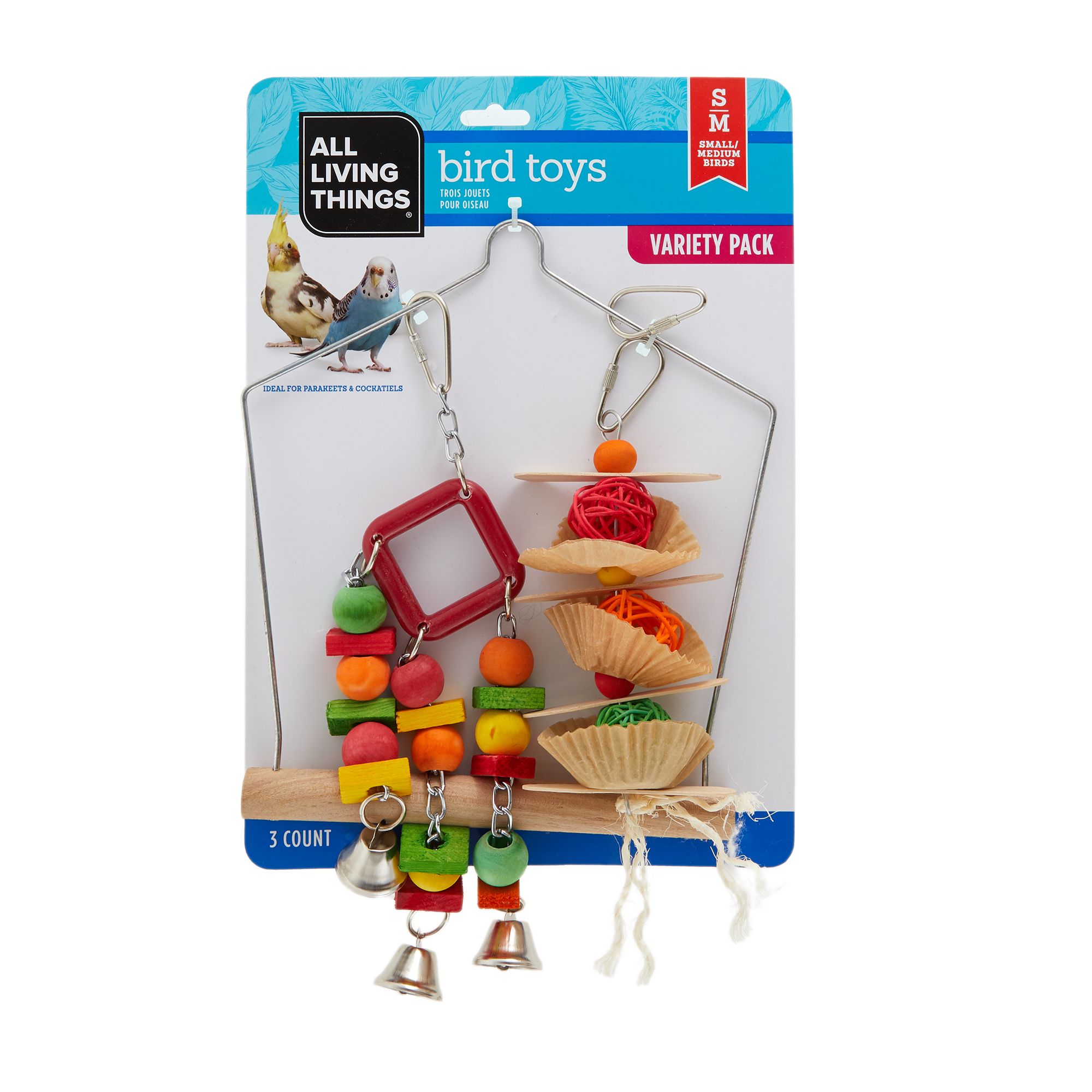 Living Things Bird Toy Variety Pack