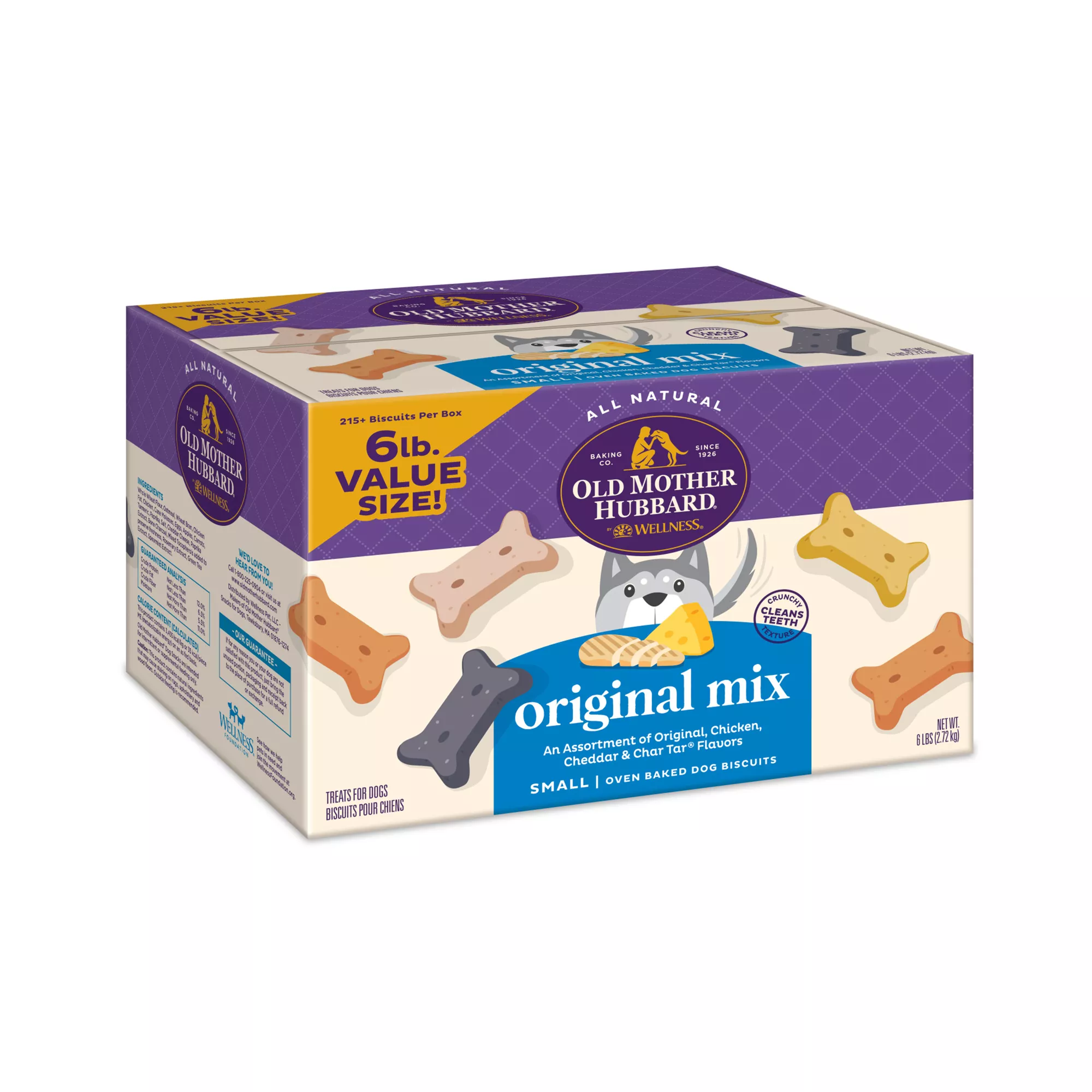 Old Mother Hubbard® Original Small Biscuit Dog Treats - Natural, Variety Pack