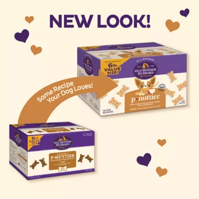 Product Old Mother Hubbard® P-Nuttier Mini Biscuit Dog Treats - Natural