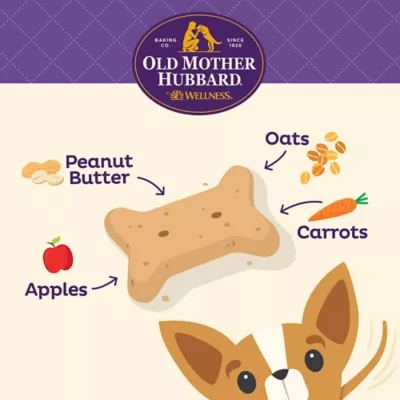 Product Old Mother Hubbard® P-Nuttier Mini Biscuit Dog Treats - Natural