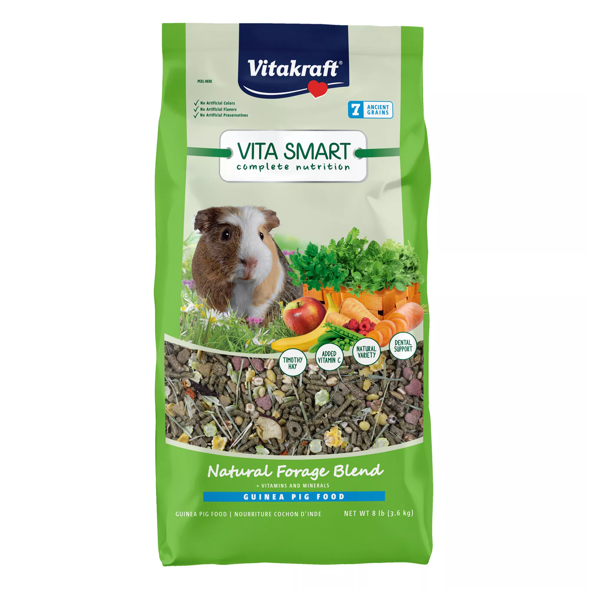 Vitakraft® Vita Smart Complete Nutrition Natural Forage Blend Guinea Pig Food