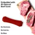 Playology® Squeaky Scented Chew Stick Dog Toy - Beef image thumbnail 3