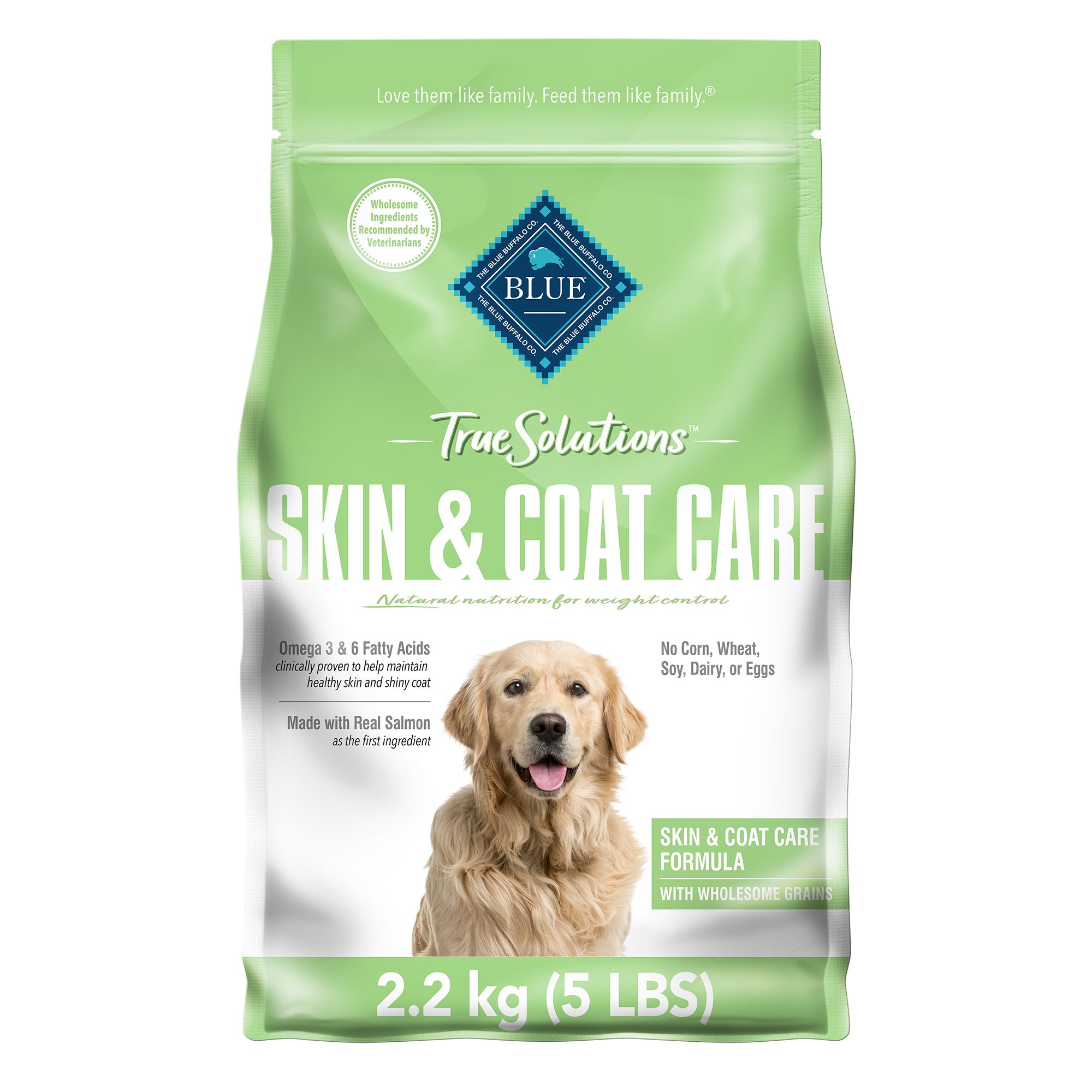 Dog food for skin and clearance coat